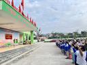 10. Các em học sinh hòa mình vào bài hát Trẻ em hôm nay thé giới ngày mai..jpg - 