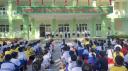 1.Cac em hoc sinh lop 4C voi cuon sach Nhung hinh anh Bac Ho den voi Quang Ninh.jpg - 